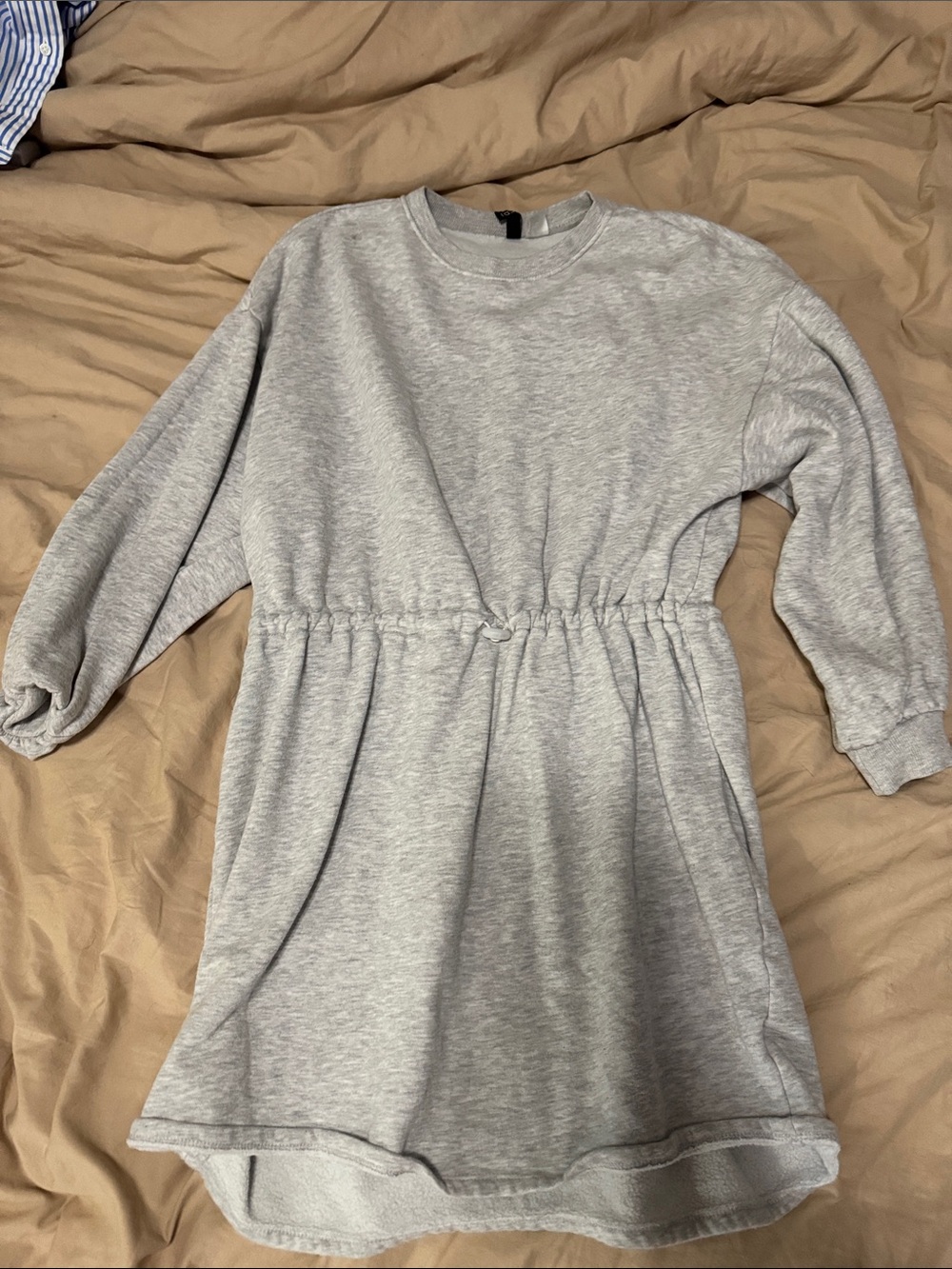 Divided Heather Gray Sweatshirt Dress